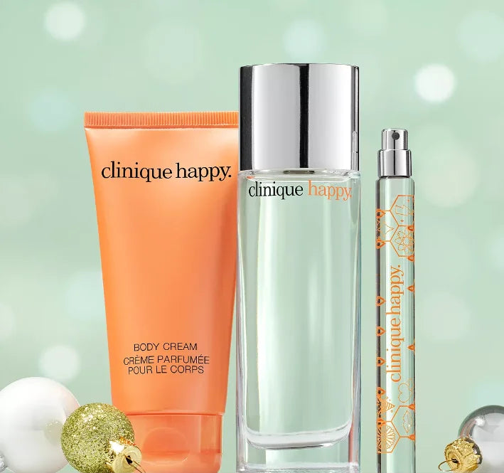 Clinique Perfectly Happy Perfume Spray Gift Set 3pcs U84991