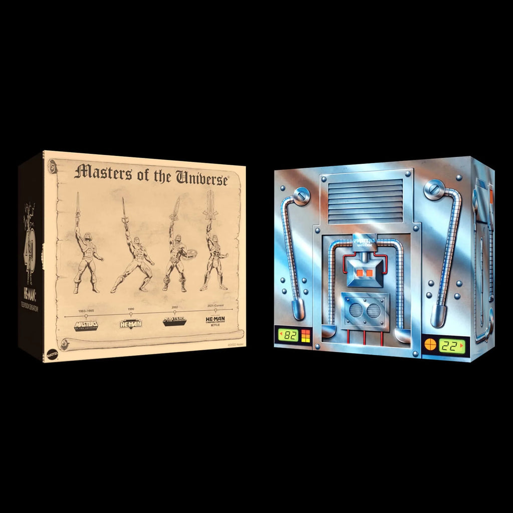 Masters of the Universe Origins He-Man 40th Anniversary 4-Pack T89621