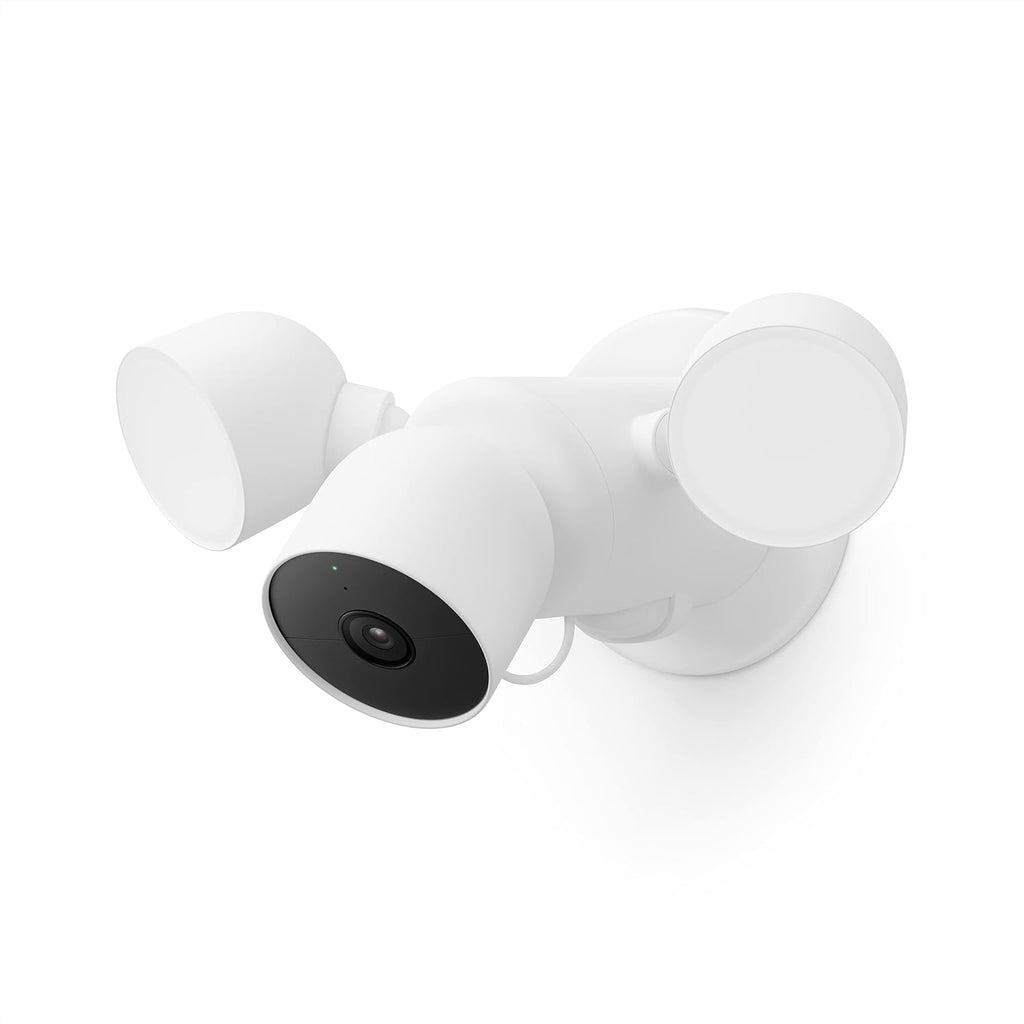 Google Nest Cam (Wired) 2nd Gen Snow, 2-Pack T9332