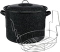 Granite Ware 21.5-Quart Water Bath Canner with Jar Rack