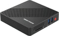 MINISFORUM N40 Mini PC Fanless Silent Desktop Computer 4GB RAM, 64GB eMMC Micro PC, Celeron N4020 up to 2.8GHz, 1000M LAN, HDMI&VGA, Support Auto Power On Mini Computer