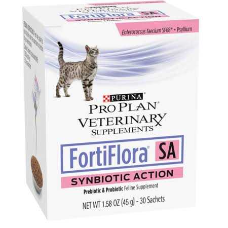 Purina PRO Plan Veterinary Supplements FortiFlora PRO SA Synbiotic Action Feline Prebiotic and Probiotic R14764
