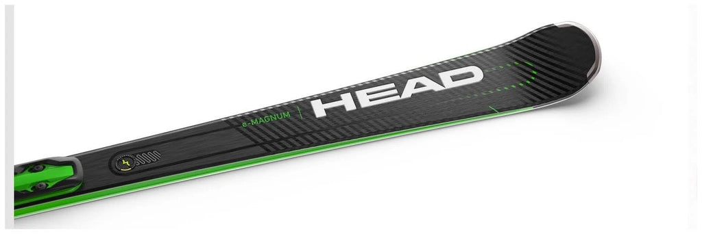 Head Supershape e-Magnum Skis with PRD 12 GW Bindings D3193