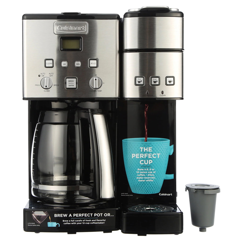 Cuisinart Coffee Center 12 Cup Coffeemaker and Single-Serve Brewer W466965