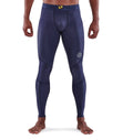Skins Series 3 Mens Long Tights Navy Blue S