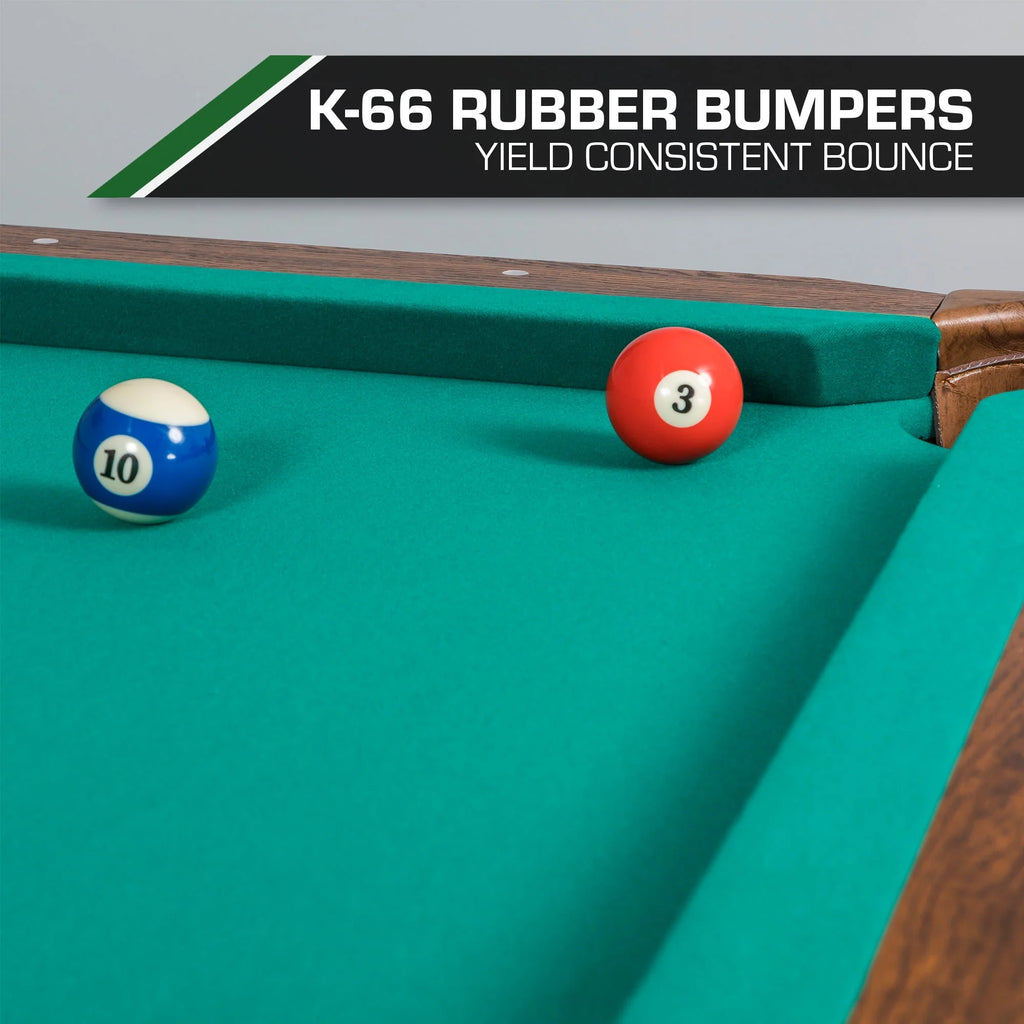 Classic Sports Brighton 87 Billiard Pool Table, Tan G11980