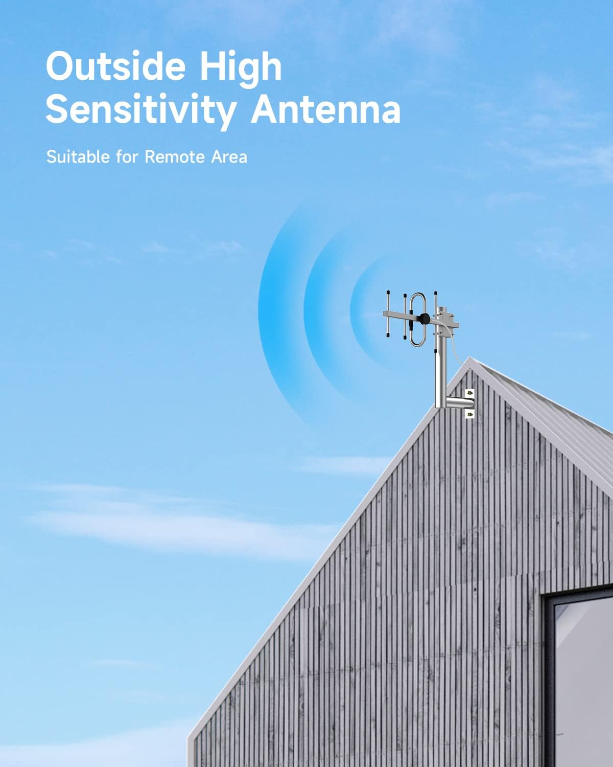 Cell Phone Signal Booster for Verizon and AT&T, 4G LTE 5G, 65dB Dual Band Repeater H4773