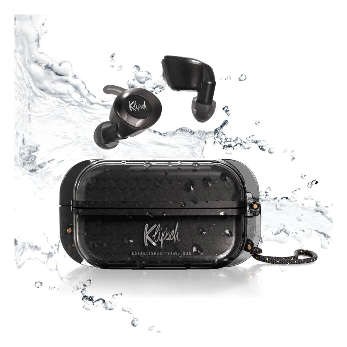 Klipsch T5 II True Wireless Sport Headphones Black R2524