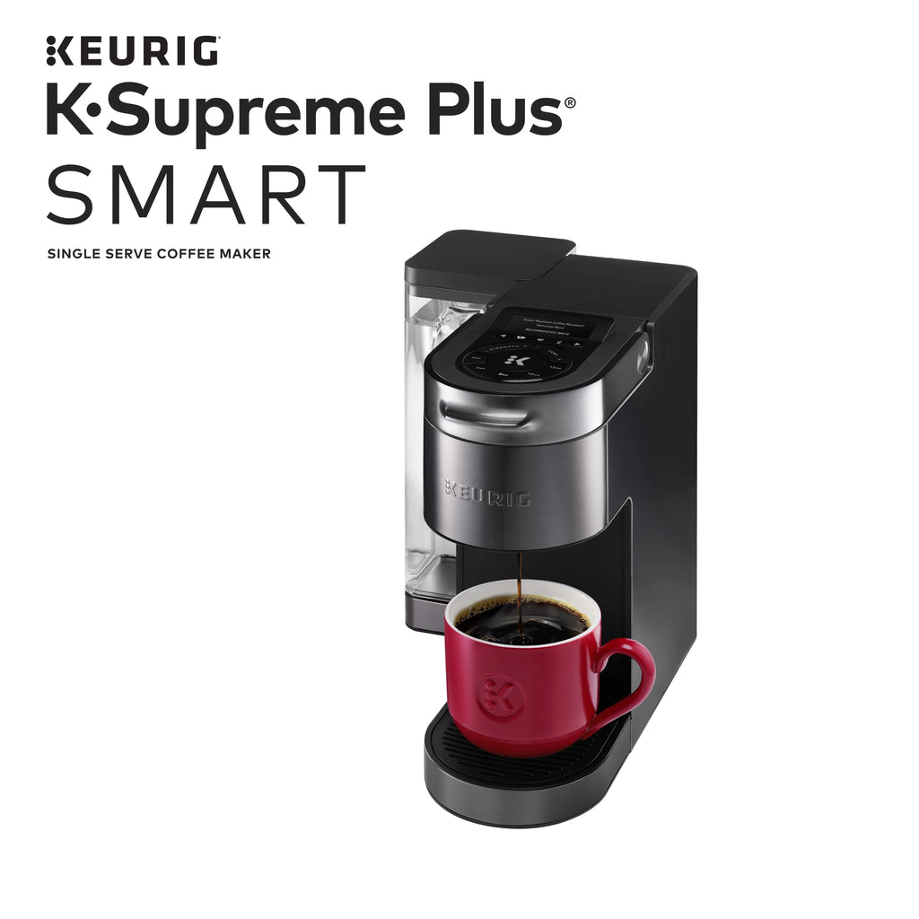 Keurig K-Supreme Plus Smart Single Serve Coffee Maker, Black P4286