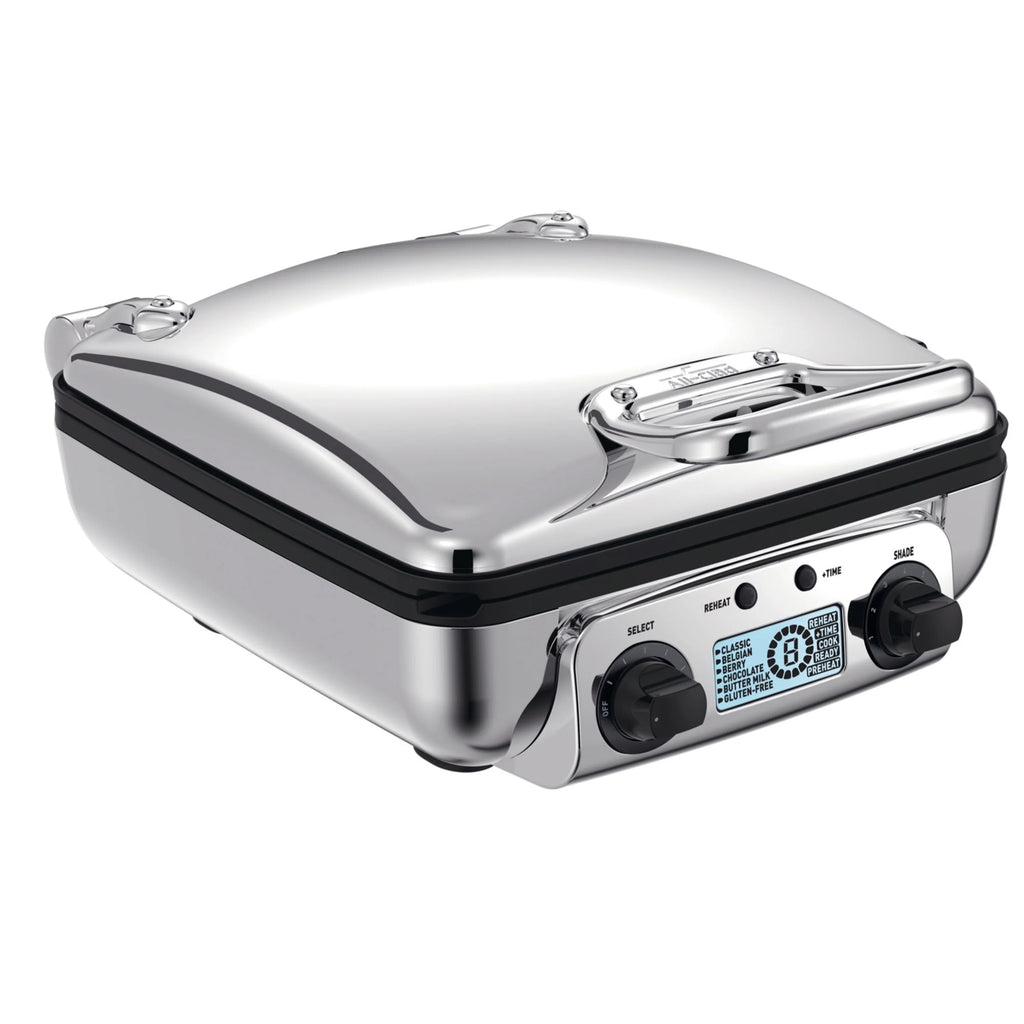 All-Clad Gourmet Digital Belgian Waffle Maker with Removable Plates, 4 slice
