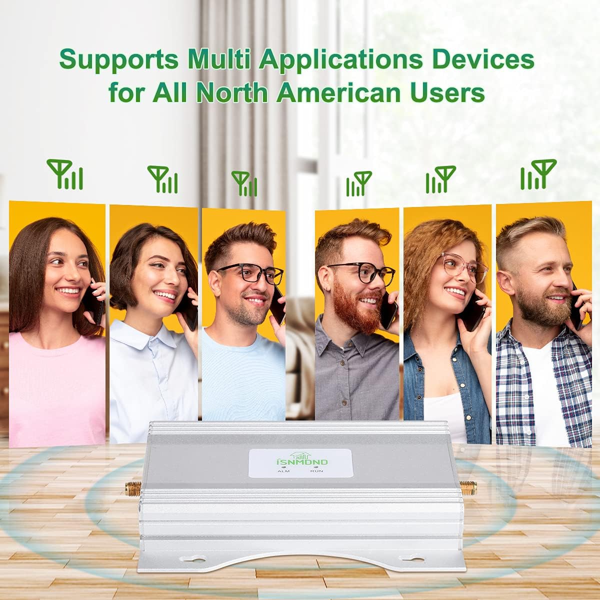 AT&T Cell Phone Signal Booster 5G 4G LTE for Home with Yagi Antennas N998
