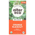 Alter Eco - Orange Blackout Dark Chocolate Bar 2.65 OZ - Pack of 12