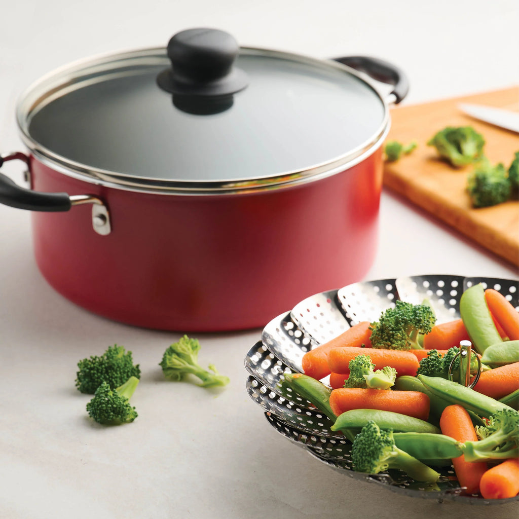 Tramontina Primaware 18 Piece Non-stick Cookware Set, Steel Gray X6646