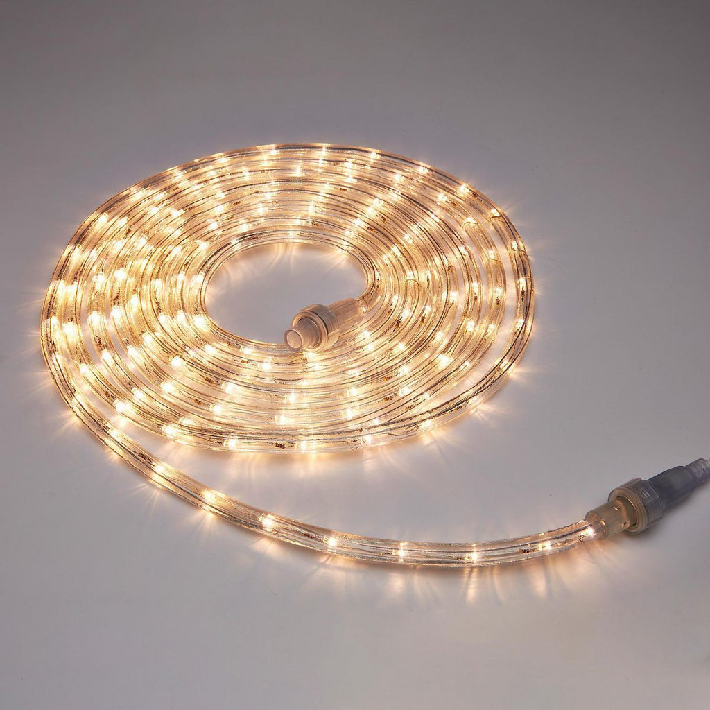 LUMINAR OUTDOOR 18 ft. LED Linkable Rope Light, Warm White Q472907