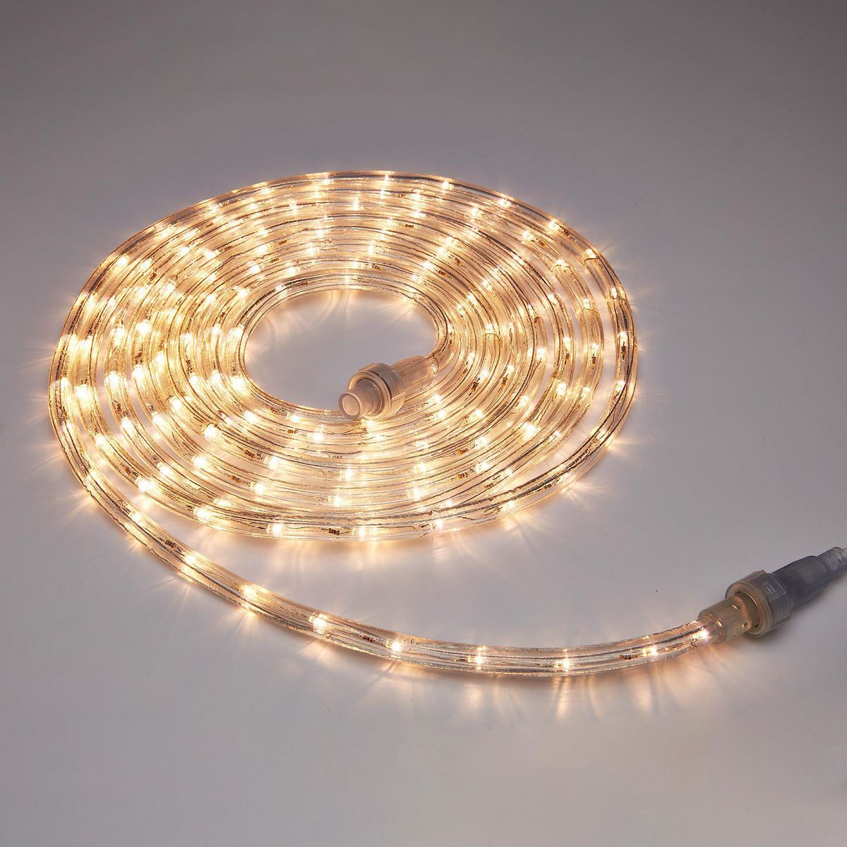 LUMINAR OUTDOOR 18 ft. LED Linkable Rope Light, Warm White Q472907