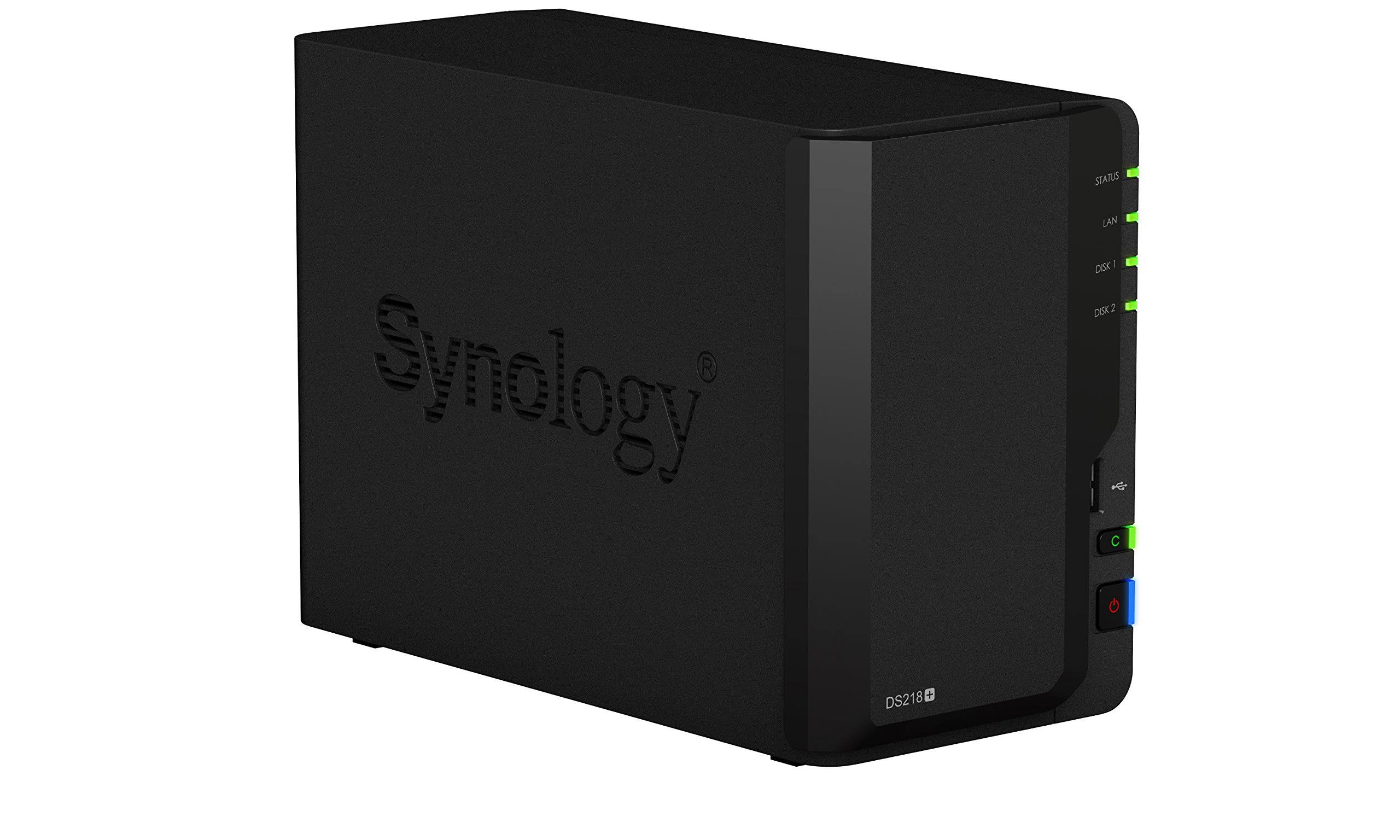 Synology DiskStation DS218+ 2-Bay Diskless NAS Server T889