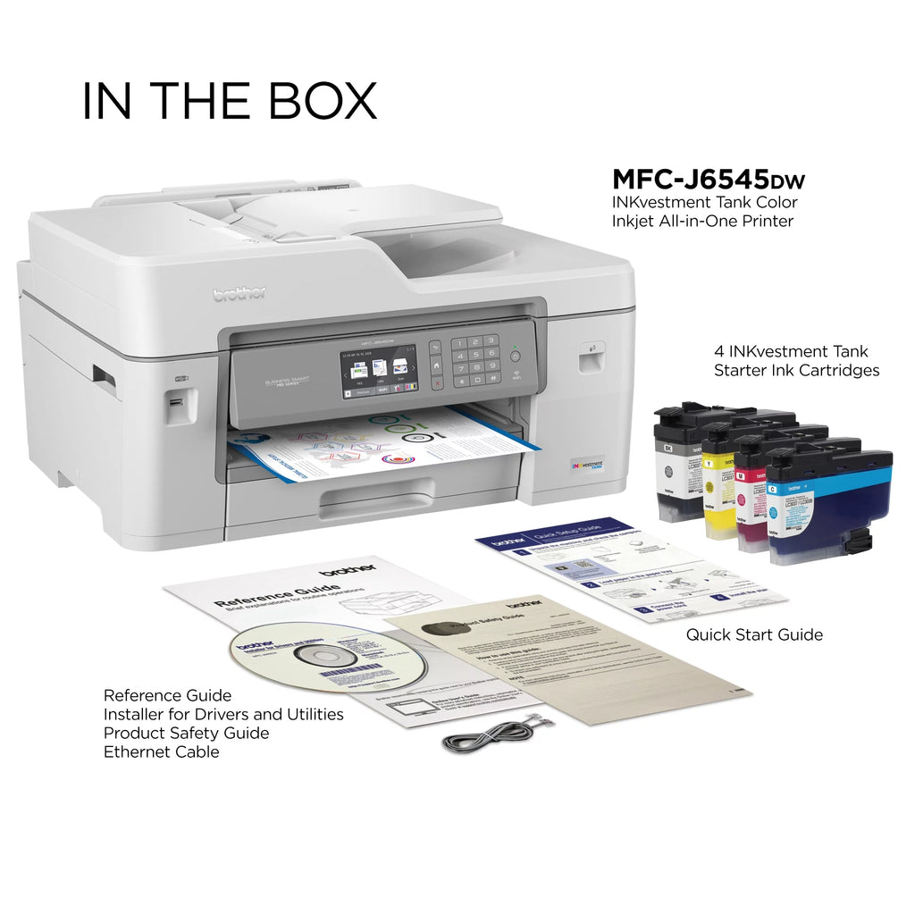 Brother MFC-J6545DW Wireless All-in-One Inkjet Printer D798