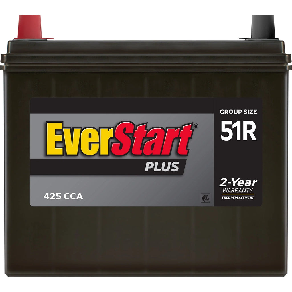 EverStart Plus Lead Acid Automotive Battery Group Size 51R 12V 425 CCA U281512