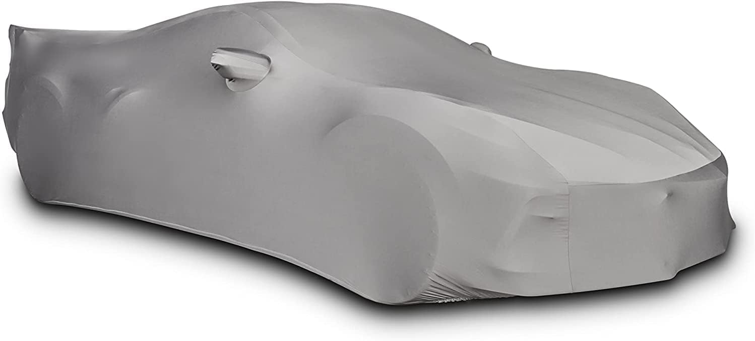 2020-2022 C8 Corvette Stingray Ultraguard Stretch Satin Indoor Car Cover (Black) J7355