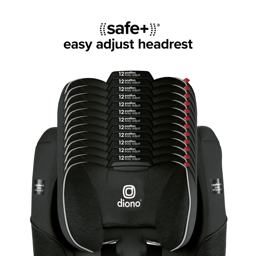 Diono Radian 3QXT SafePlus All-in-One Convertible Car Seat, Red B871
