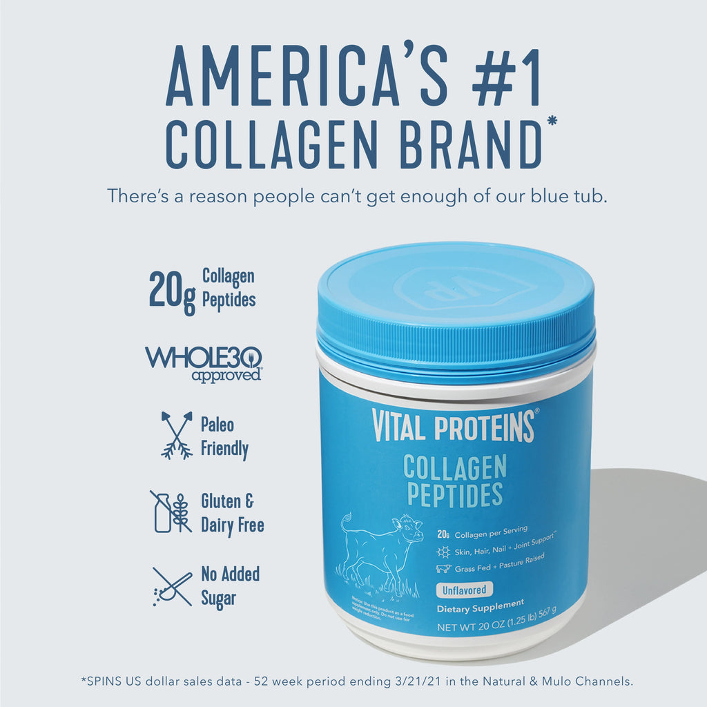 Vital Proteins Collagen Peptides + Beauty Supplement Powder, 7.37 oz L47779