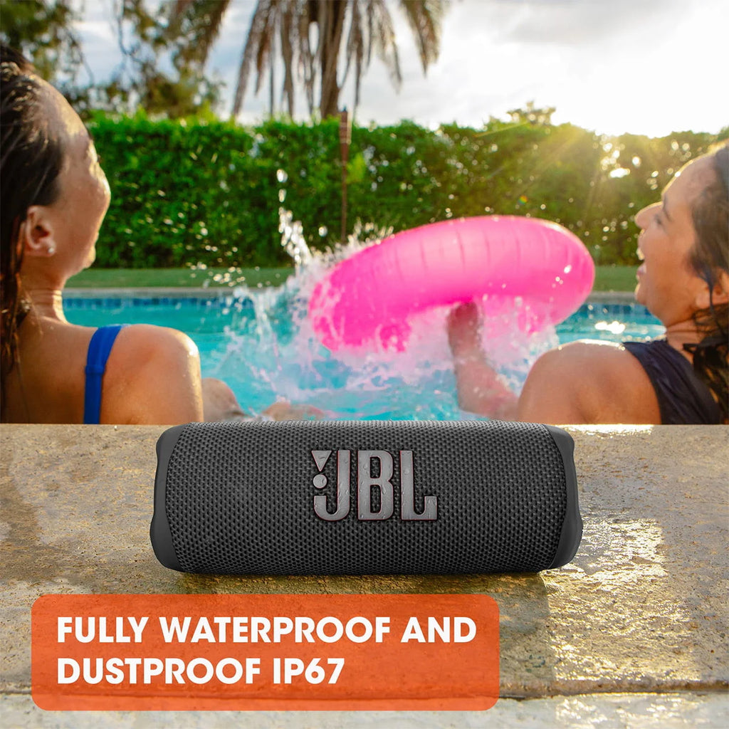 JBL Flip 6 Portable Waterproof Speaker Black P555