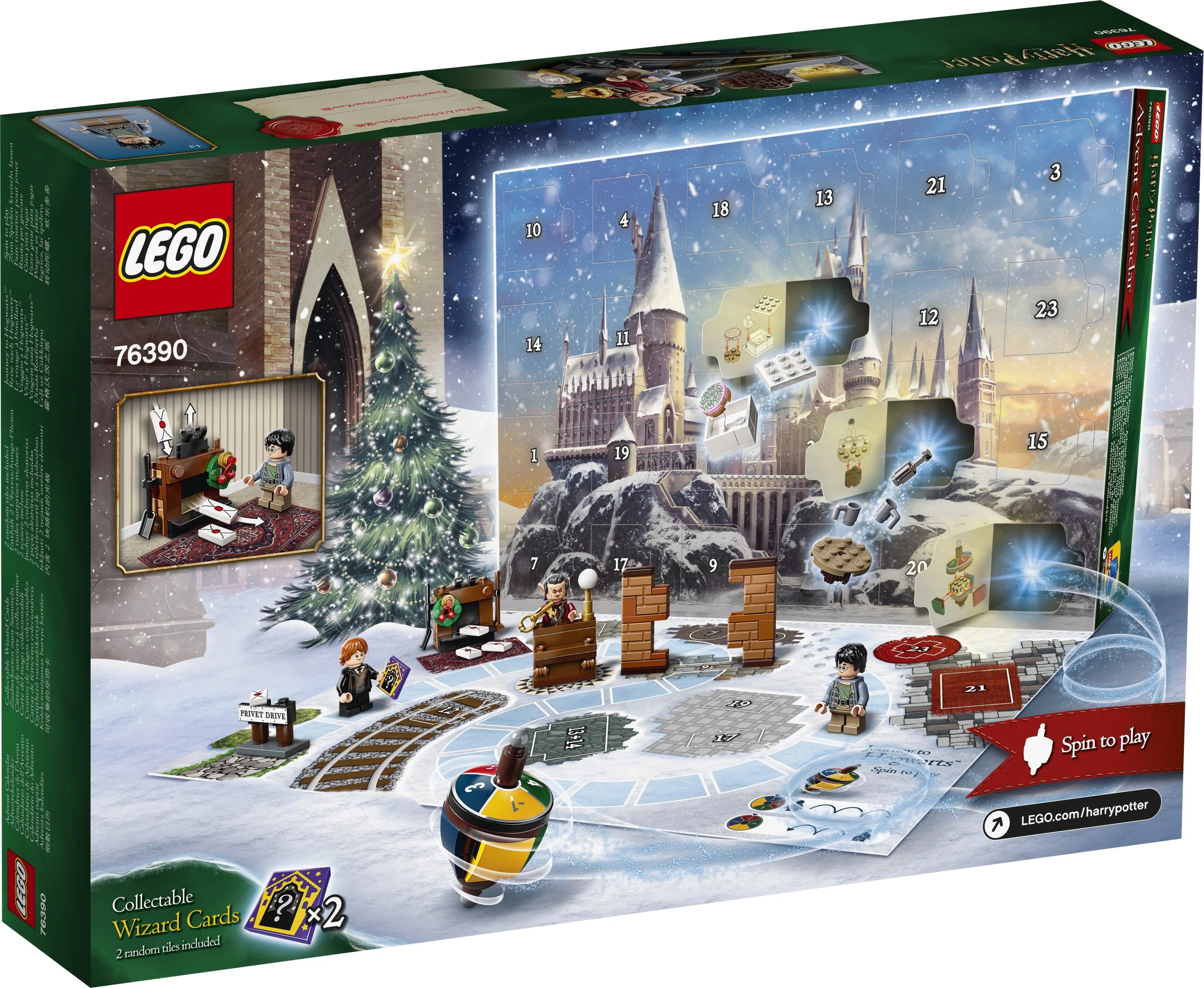 LEGO Harry Potter Advent Calendar 76390 Christmas Gift for Kids Z243