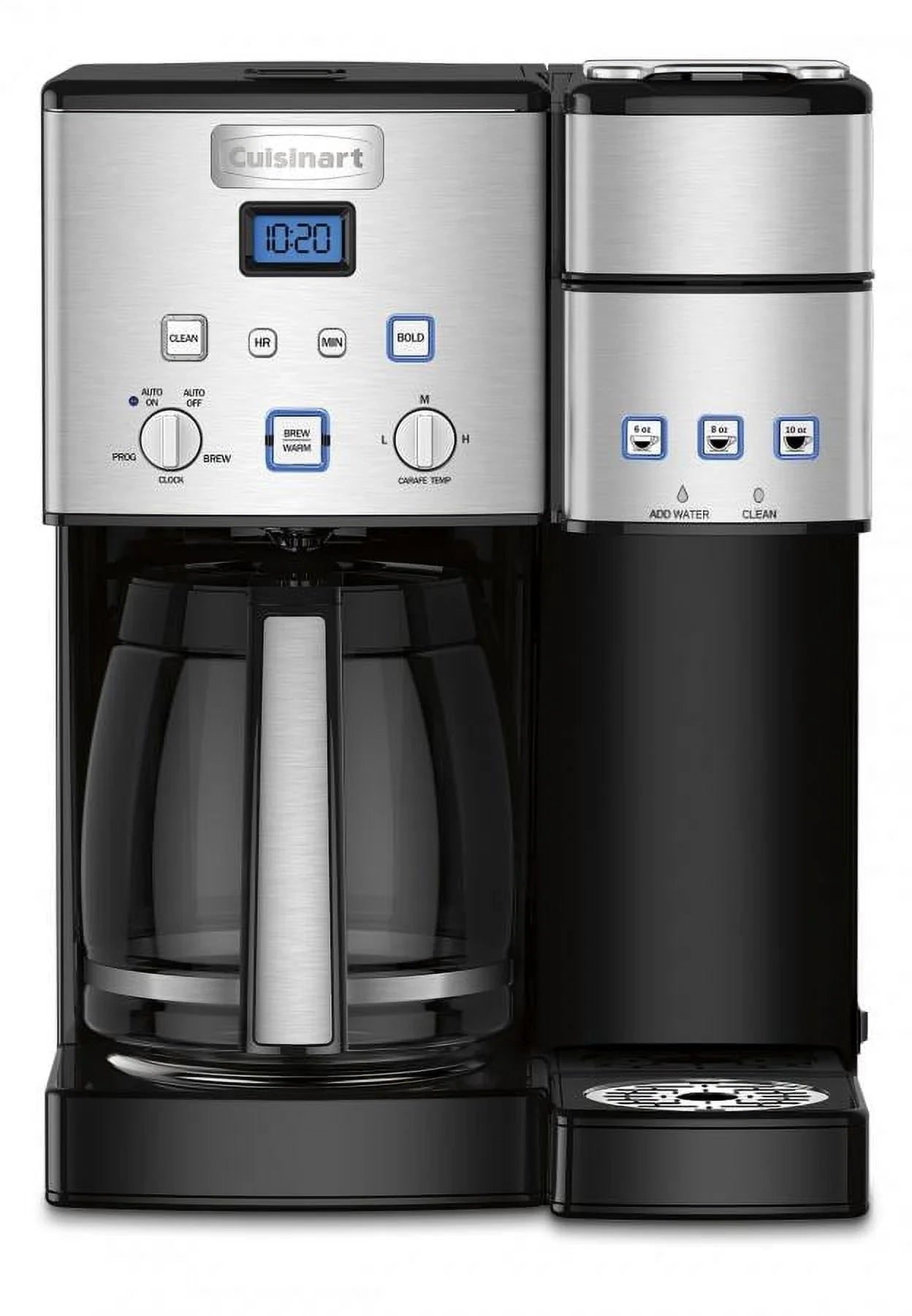 Cuisinart Coffee Center 12 Cup Coffeemaker and Single-Serve Brewer W466965