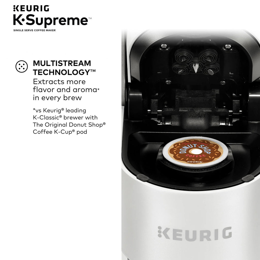 Keurig K-Supreme Single-Serve K-Cup Pod Coffee Maker, Black M388