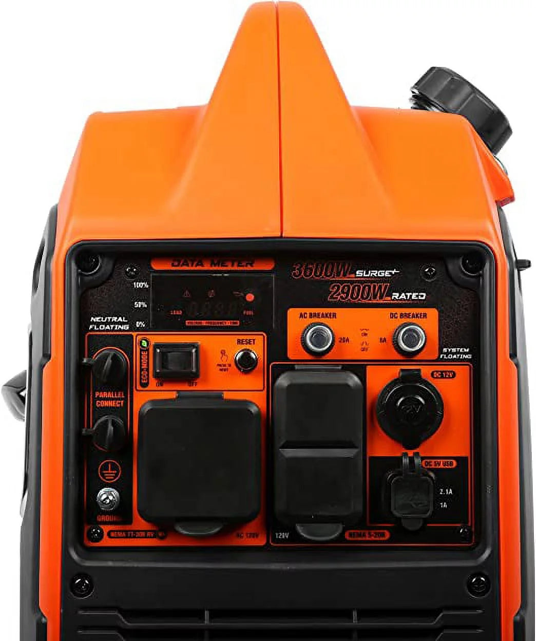 WEN 3600-Watt Portable Inverter Generator, RV-Ready, Quiet I52469