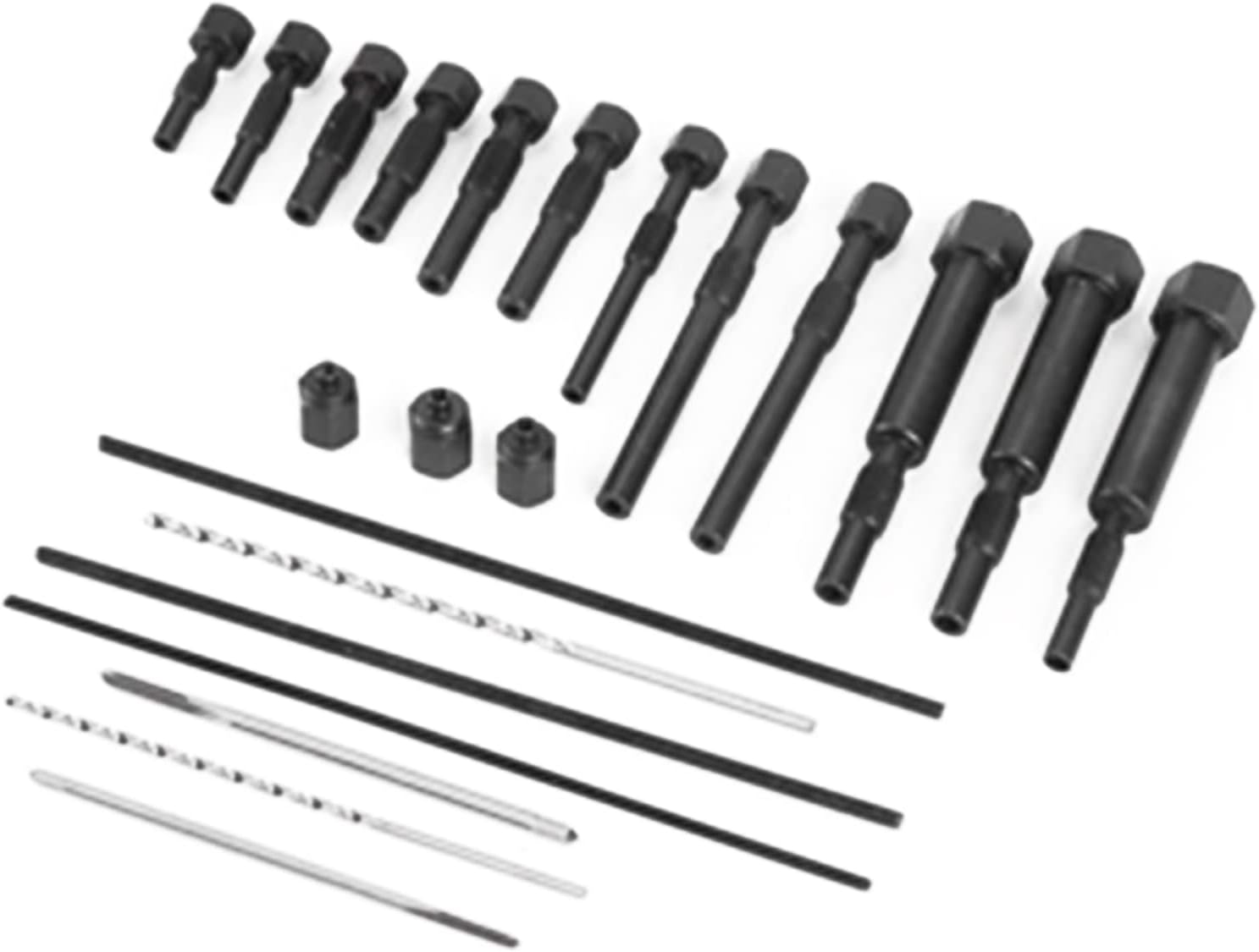FXTUL Glow Plug Extraction Kit 22PCS Removal Tool for M8 & M10 D2341