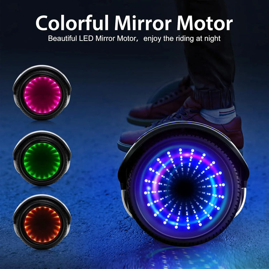 LIEAGLE Hoverboard with Seat Attachment, 6.5 inch Self Balancing Scooter S62540