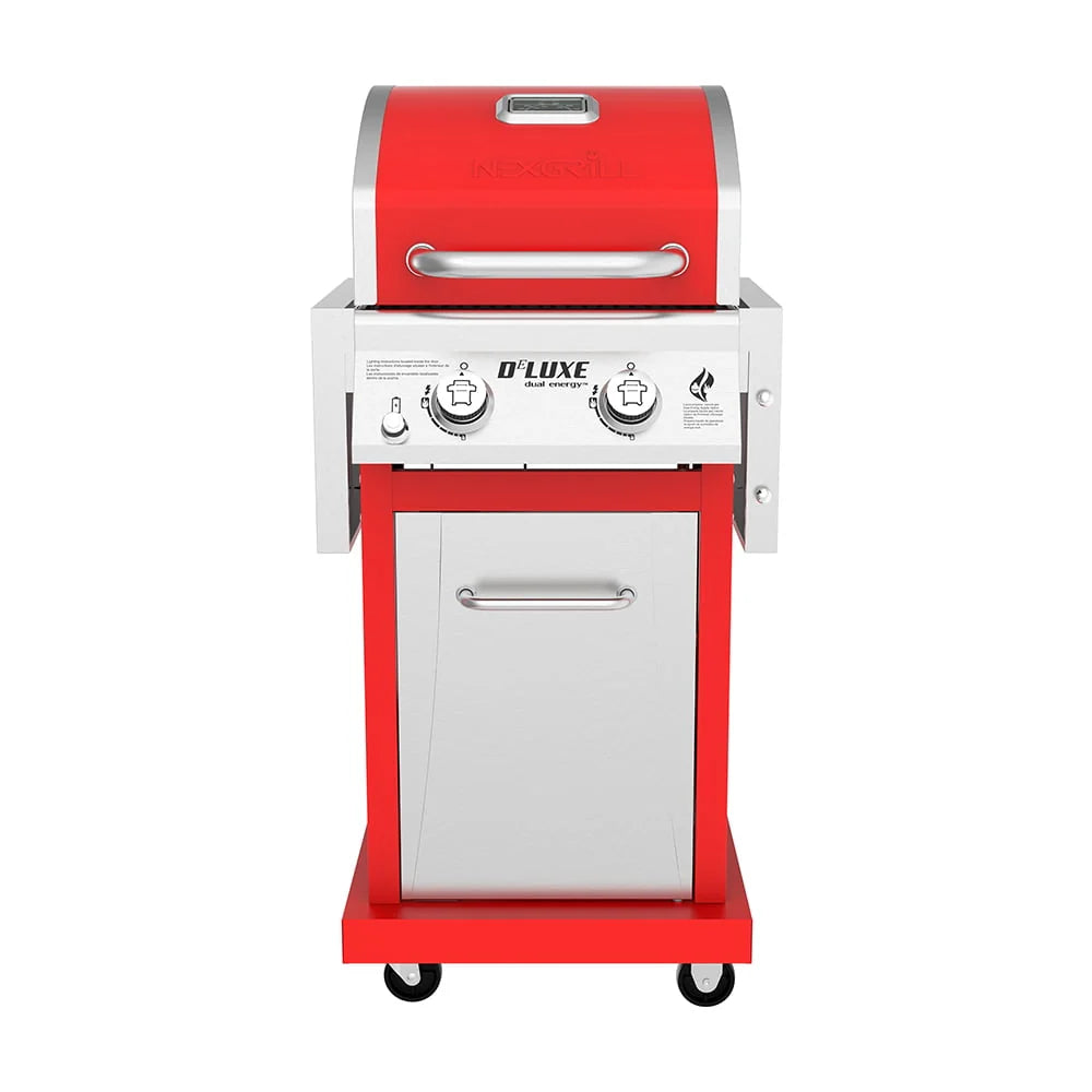 Nexgrill Deluxe 2-Burner Propane Gas Grill with Foldable Shelves L452