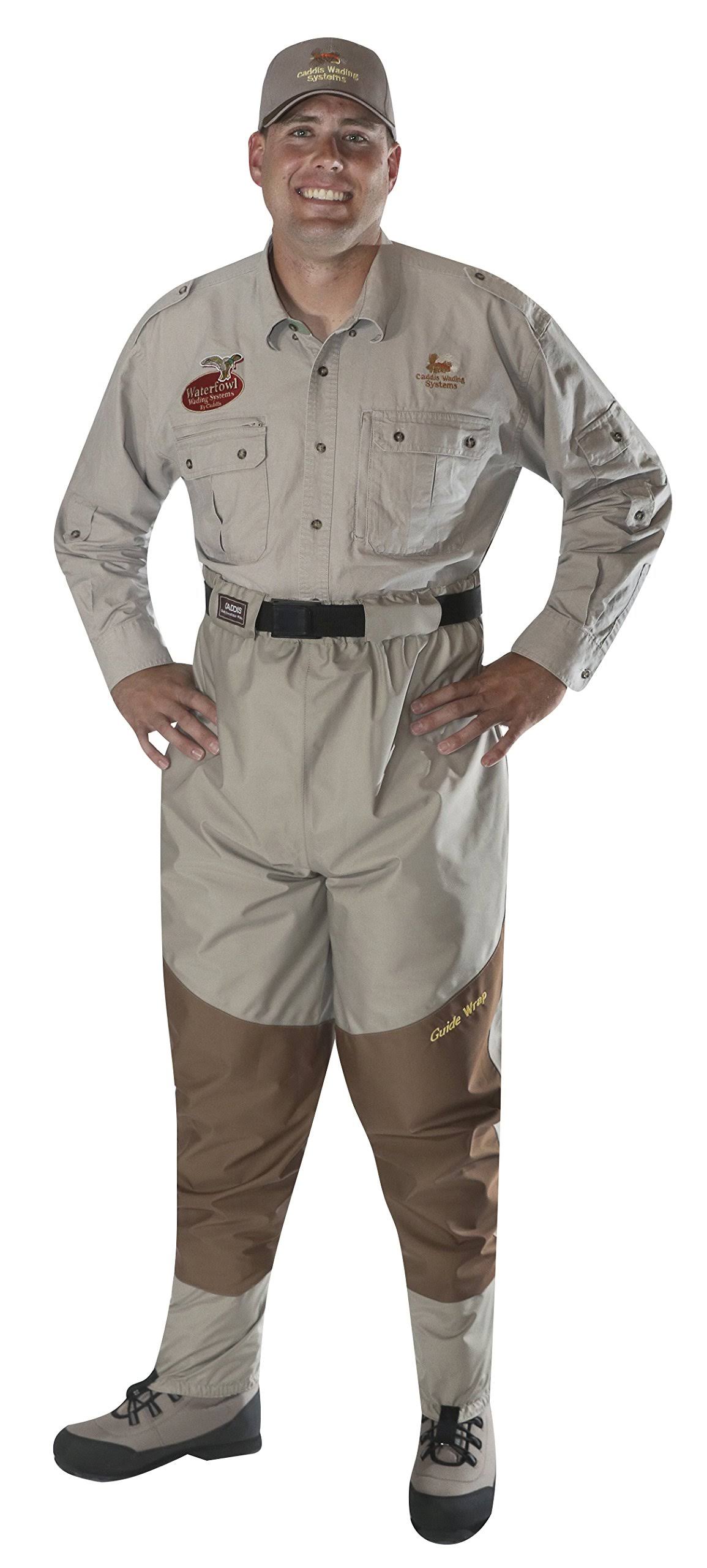Caddis Deluxe Breathable Waist Waders - Taupe S