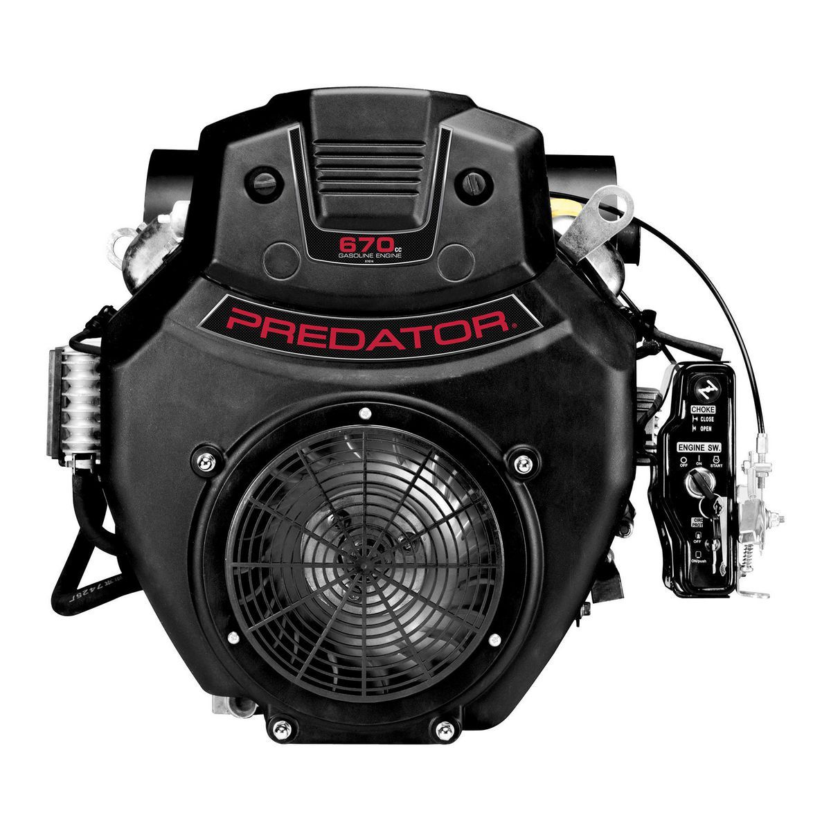 PREDATOR 22 HP (670cc) V-Twin Horizontal Shaft Gas Engine O94261