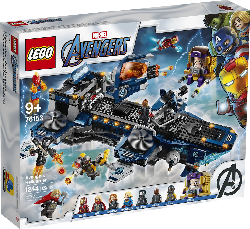 LEGO Marvel Avengers Helicarrier 76153 Building Toy with Minifigures X97848