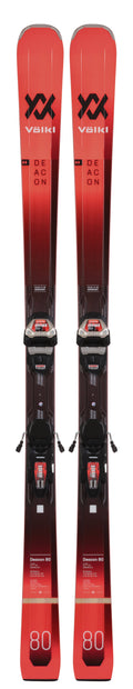 2021 Volkl Deacon 80 Skis w/ Lowride XL 13 FR Bindings - 182