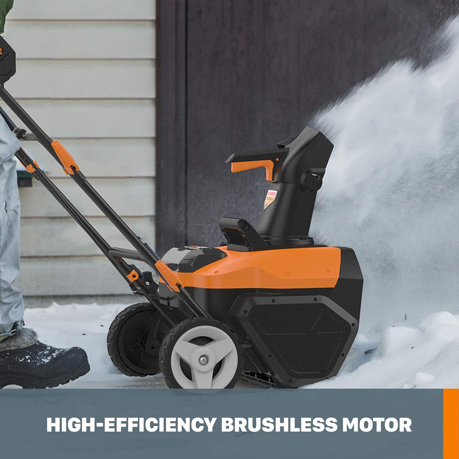 Worx 40V 20" Cordless Snow Blower with Brushless Motor - WG471 Q613