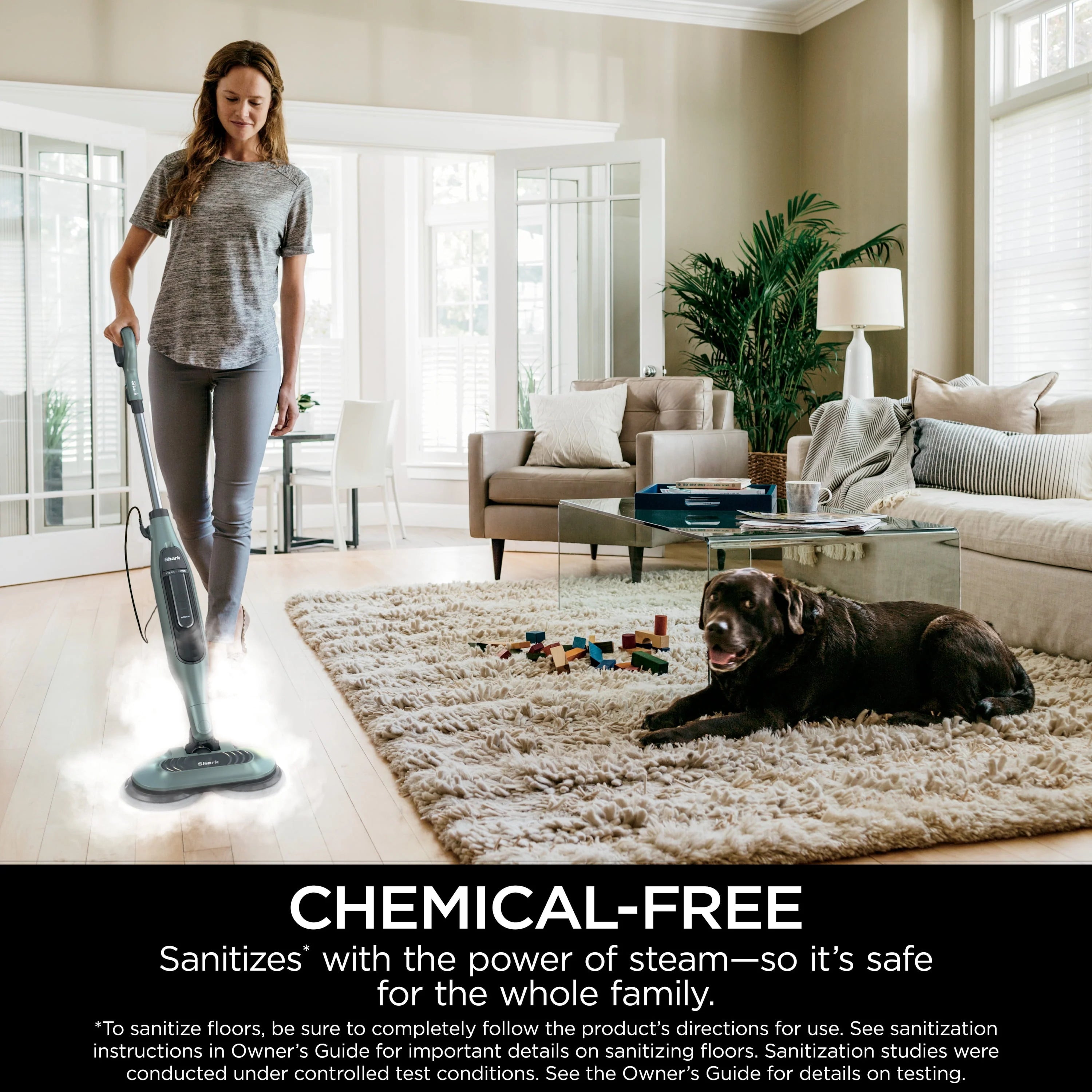Shark S7000 Steam & Scrub Hard Floor Steam Mop W3373