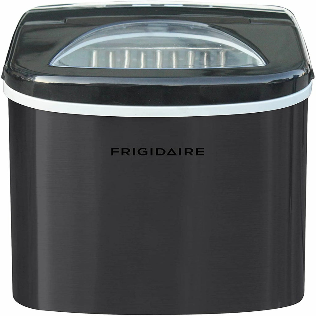 Frigidaire 26 lb. Countertop Ice Maker EFIC117-SS, Black Stainless Steel Y9301