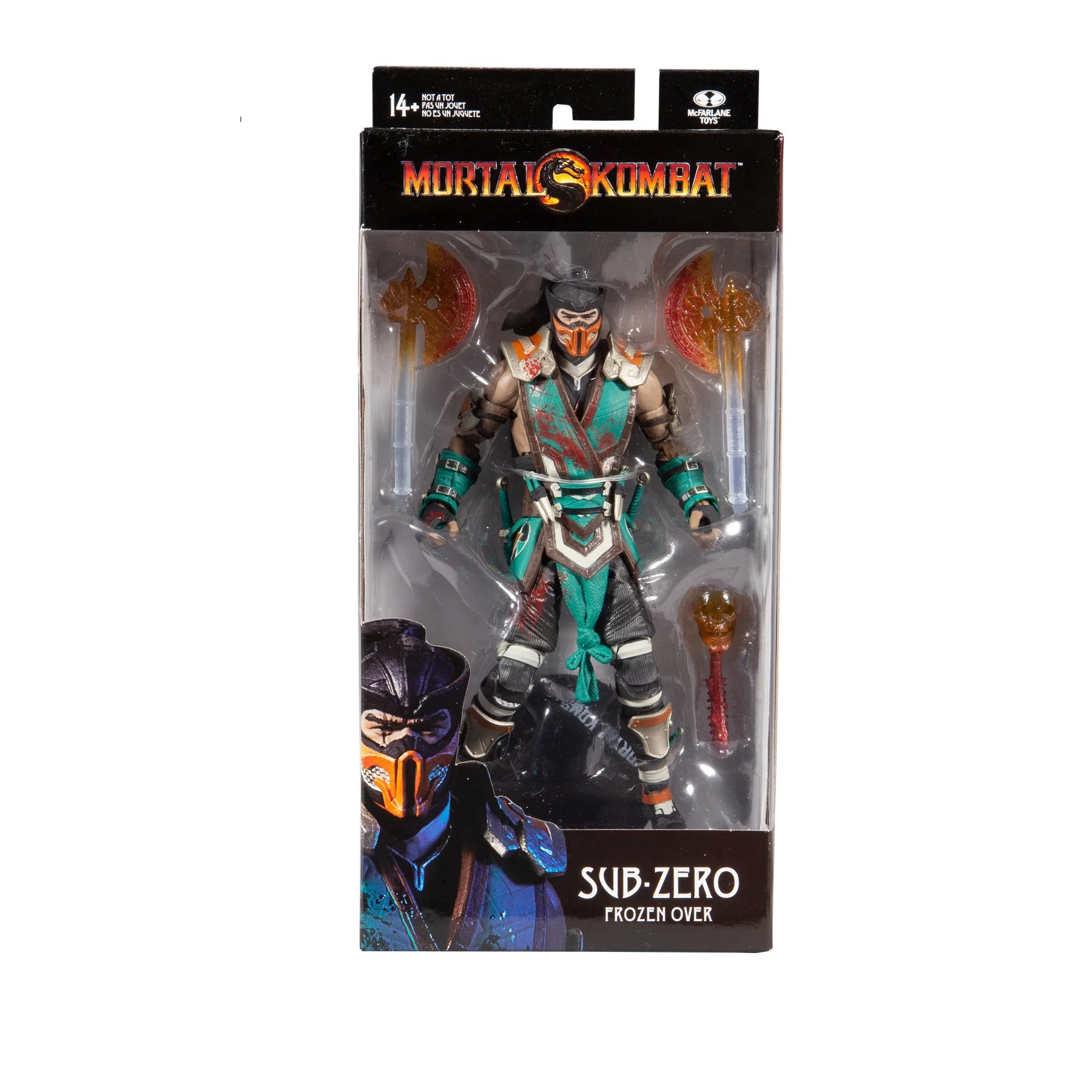 Mortal Kombat 4 Sub Zero Bloody Action Figure 7" Q160
