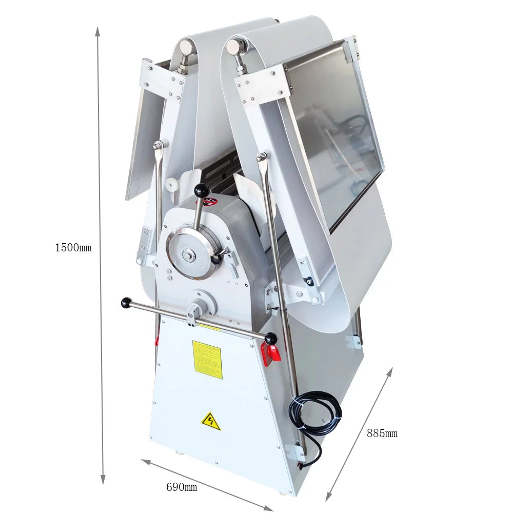 Techtongda Dough Sheeter Machine for Pizza Pastry Bakery 220V T16199