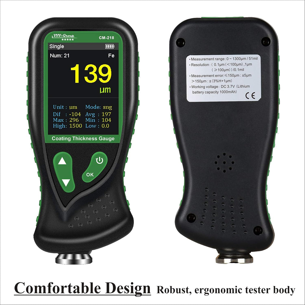 Coating Thickness Gauge CM-218 for Automotive Paint J563