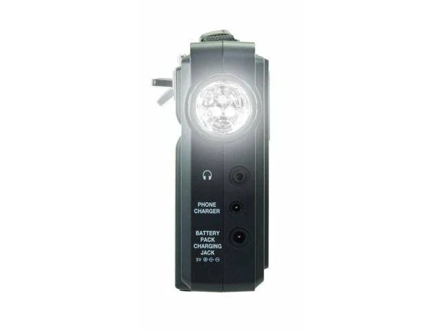 C Crane Solar Observer Emergency Portable Radio with Crank & Flashlight Q207687