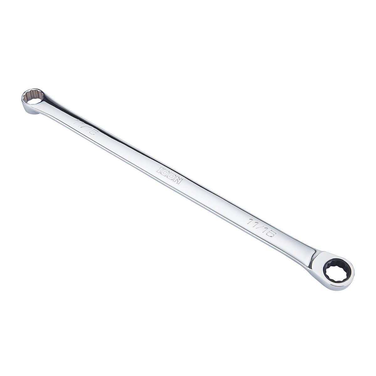ICON Extra Long Professional SAE Double Box Ratcheting Wrench 7 Piece I19696