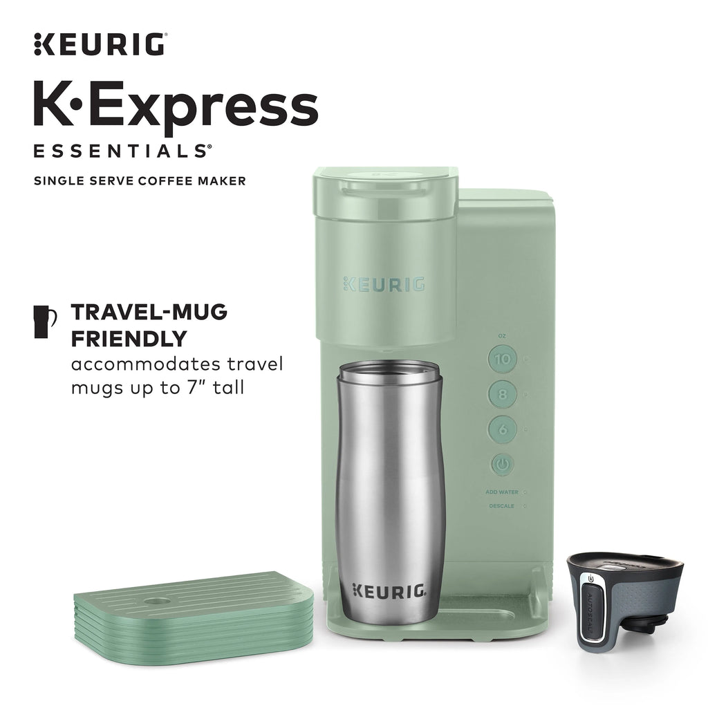 Keurig K-Express Essentials Single Serve K-Cup Pod Coffee Maker, Black L838940
