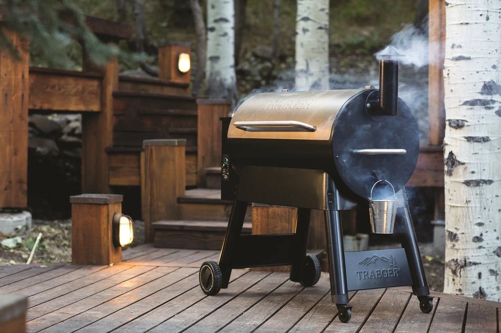 Traeger Pro 34 Wood Pellet Grill and Smoker, Bronze B87670