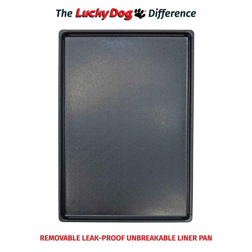Lucky Dog Sliding Double Door Dog Crate Q989