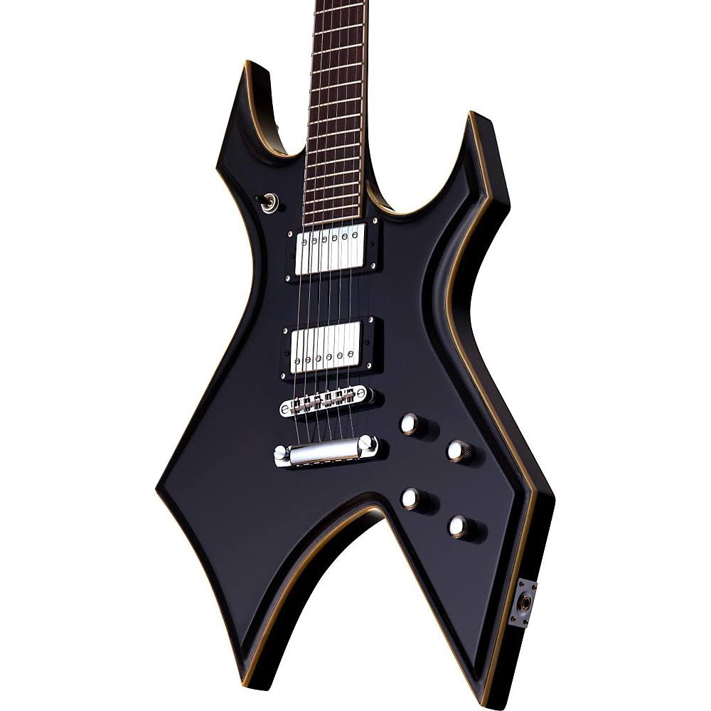 B. C. Rich Warlock Set Neck Electric Guitar Black U9964