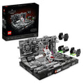 LEGO Star Wars Death Star Trench Run Diorama 75329 Set for Adults, Room D��cor Memorabilia Gift with Darth Vader's TIE Advanced fighter